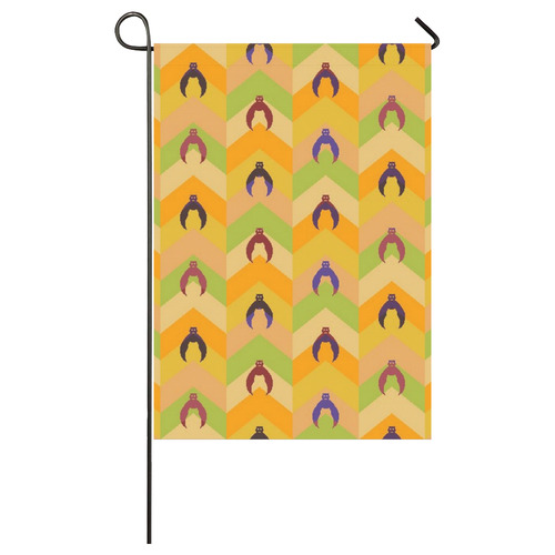 Funny Halloween - Bat Pattern 1 Garden Flag 28''x40'' （Without Flagpole）
