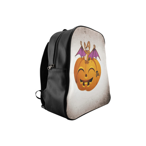Funny Halloween - 13 by JamColors School Backpack (Model 1601)(Small)