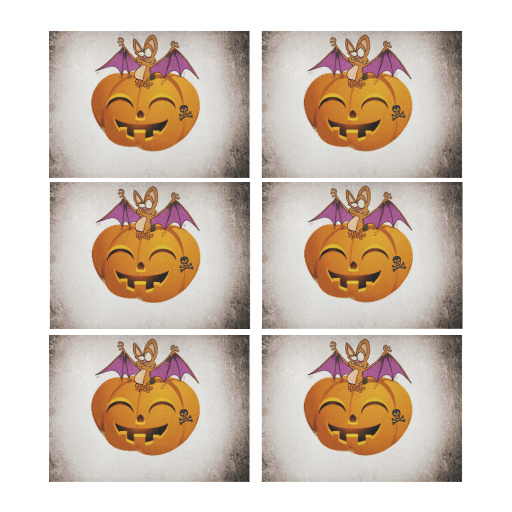 Funny Halloween - 13 by JamColors Placemat 14’’ x 19’’ (Set of 6)