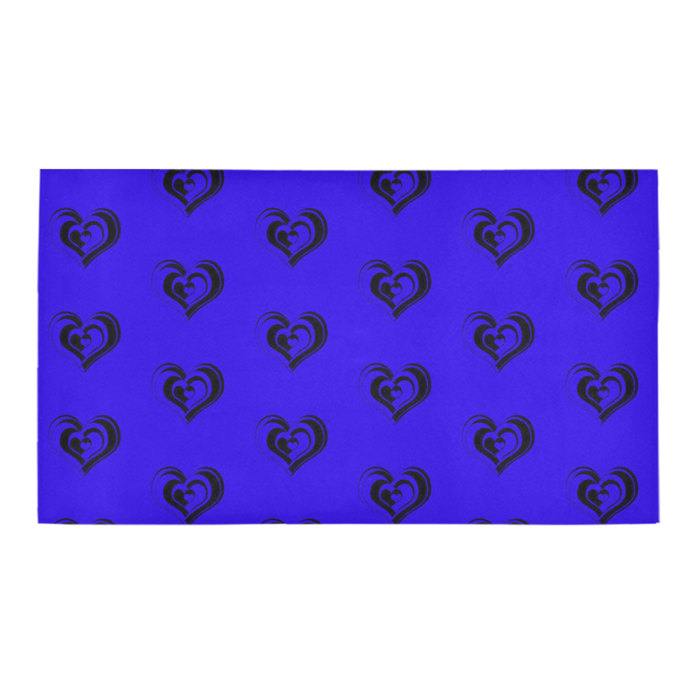 lovely hearts 17D by JamColors Bath Rug 16''x 28''