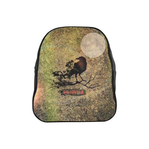 Funny Halloween - 14 by JamColors School Backpack (Model 1601)(Small)