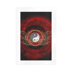 The sign ying and yang Art Print 16‘’x23‘’