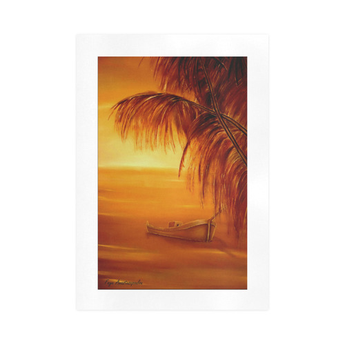 Desert Island Art Print 16‘’x23‘’