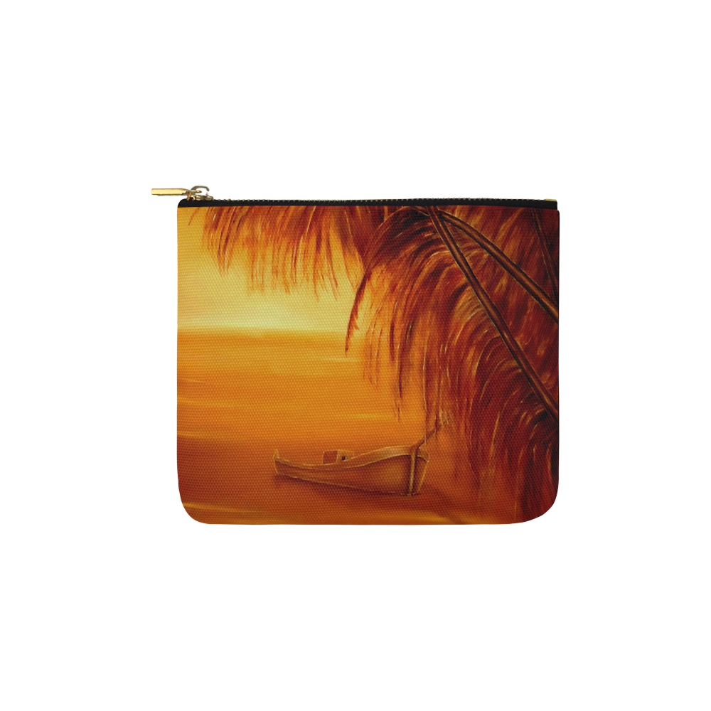 Desert Island Carry-All Pouch 6''x5''