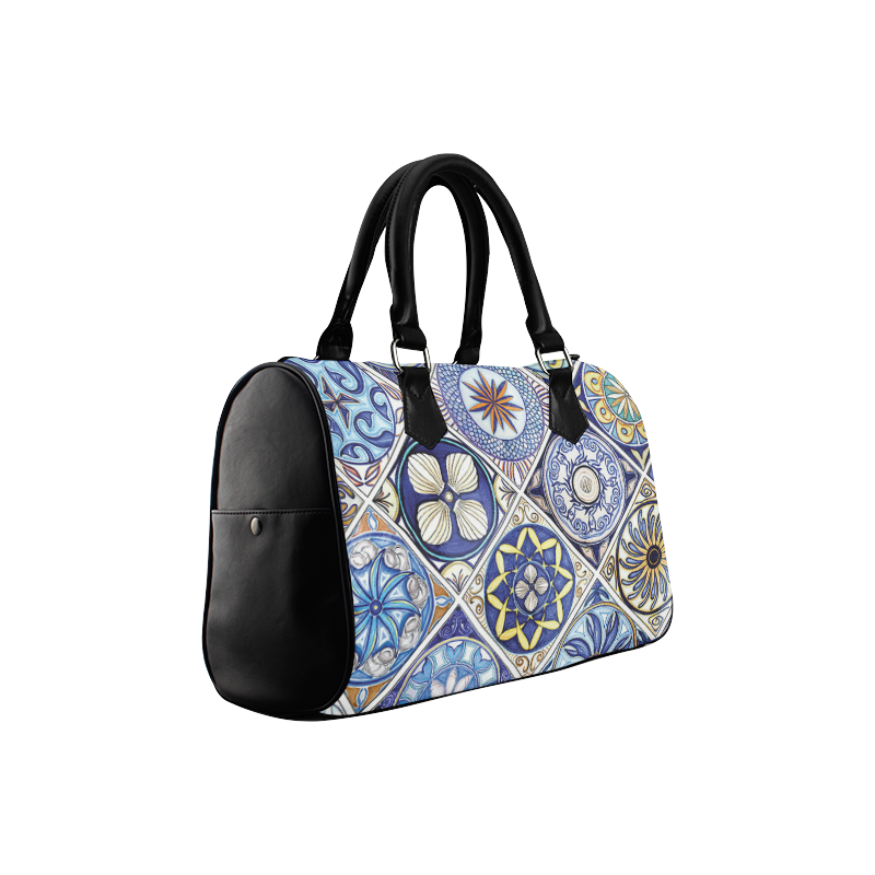 Siculo_ceramica_hand_bag Boston Handbag (Model 1621)