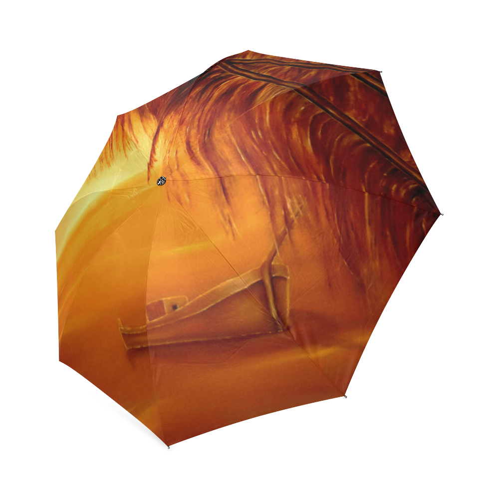 Desert Island Foldable Umbrella (Model U01)