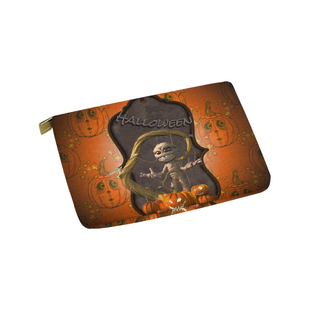 Halloween, funny mummy Carry-All Pouch 9.5''x6''