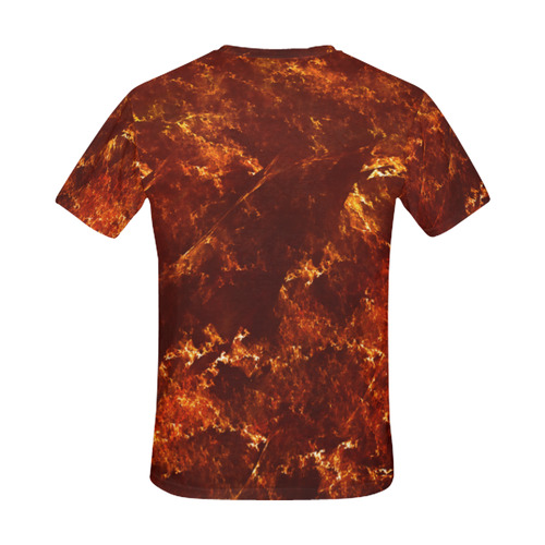 hotlava All Over Print T-Shirt for Men (USA Size) (Model T40)