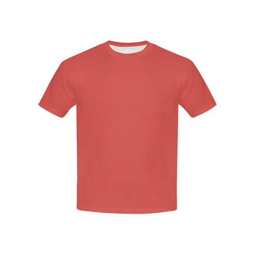 Designer Color Solid Grenadine Kids' All Over Print T-shirt (USA Size) (Model T40)