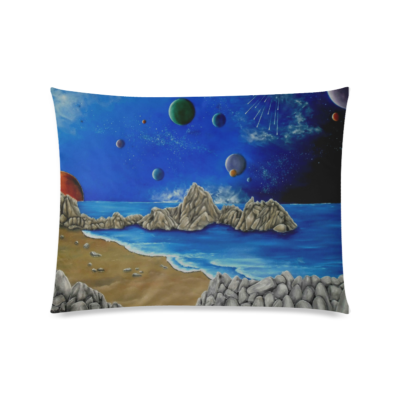 Cosmic Perception Custom Picture Pillow Case 20"x26" (one side)