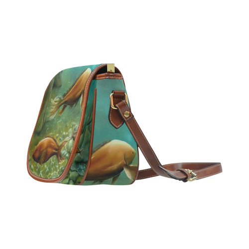 Silent Wisdom Saddle Bag/Small (Model 1649) Full Customization