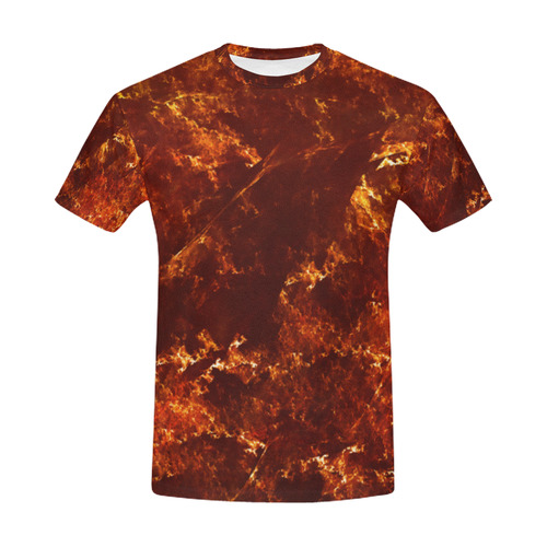 hotlava All Over Print T-Shirt for Men (USA Size) (Model T40)