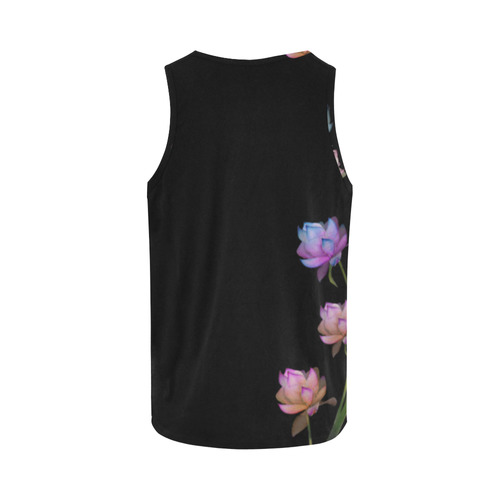 Lotus2 All Over Print Tank Top for Women (Model T43)