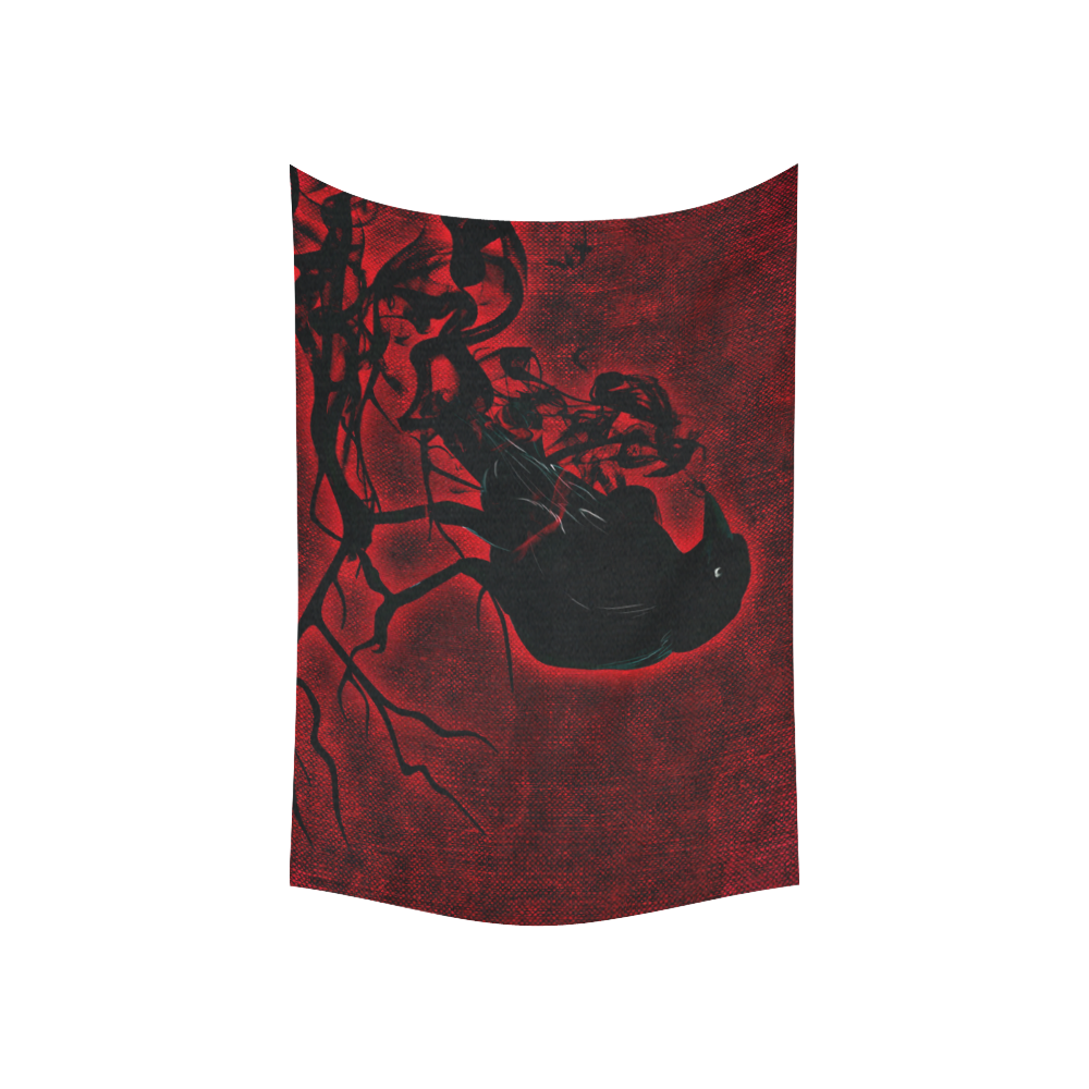 Halloween_20170714_by_JAMColors Cotton Linen Wall Tapestry 60"x 40"
