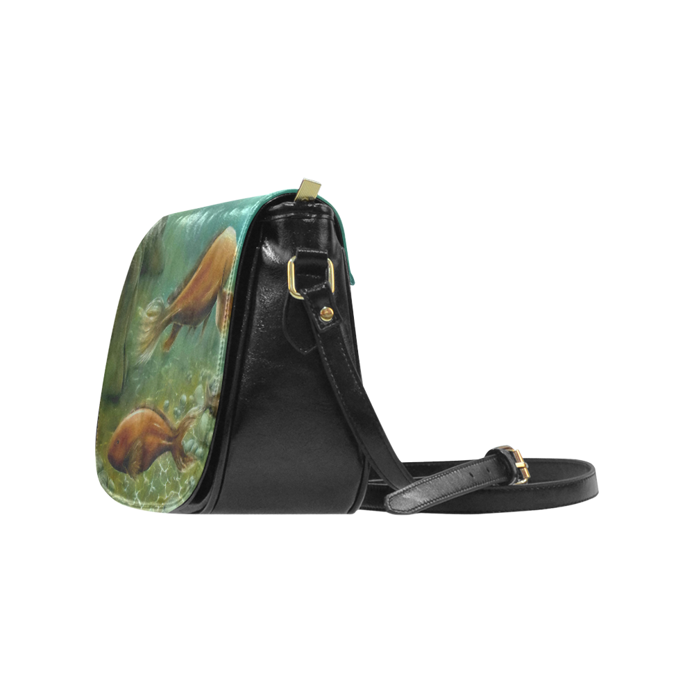 Silent Wisdom Classic Saddle Bag/Small (Model 1648)