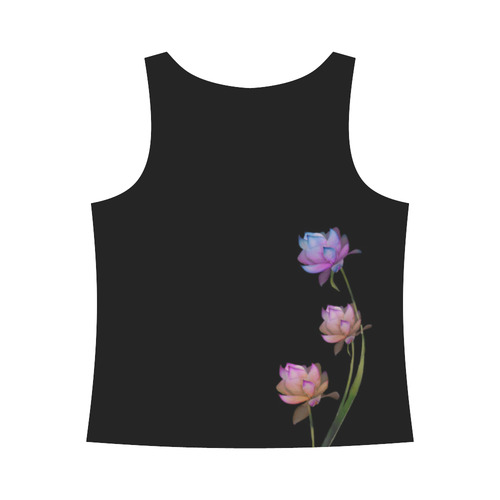 Lotus2 All Over Print Tank Top for Women (Model T43)