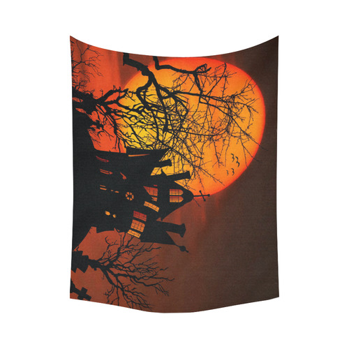Halloween_20170715_by_JAMColors Cotton Linen Wall Tapestry 80"x 60"