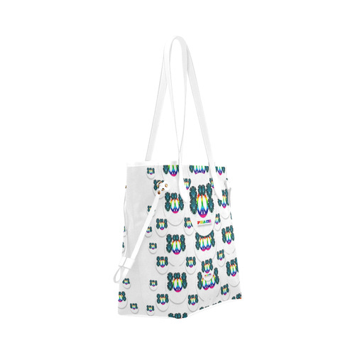 peace is us in love Clover Canvas Tote Bag (Model 1661)