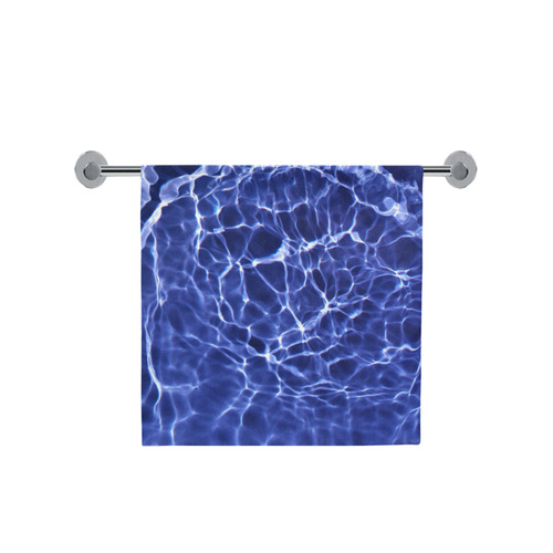Blue Electric Globes Bath Towel 30"x56"