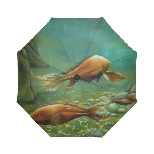 Silent Wisdom Auto-Foldable Umbrella (Model U04)