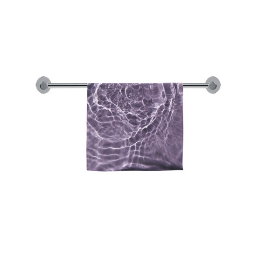 Lilac Bubbles Custom Towel 16"x28"