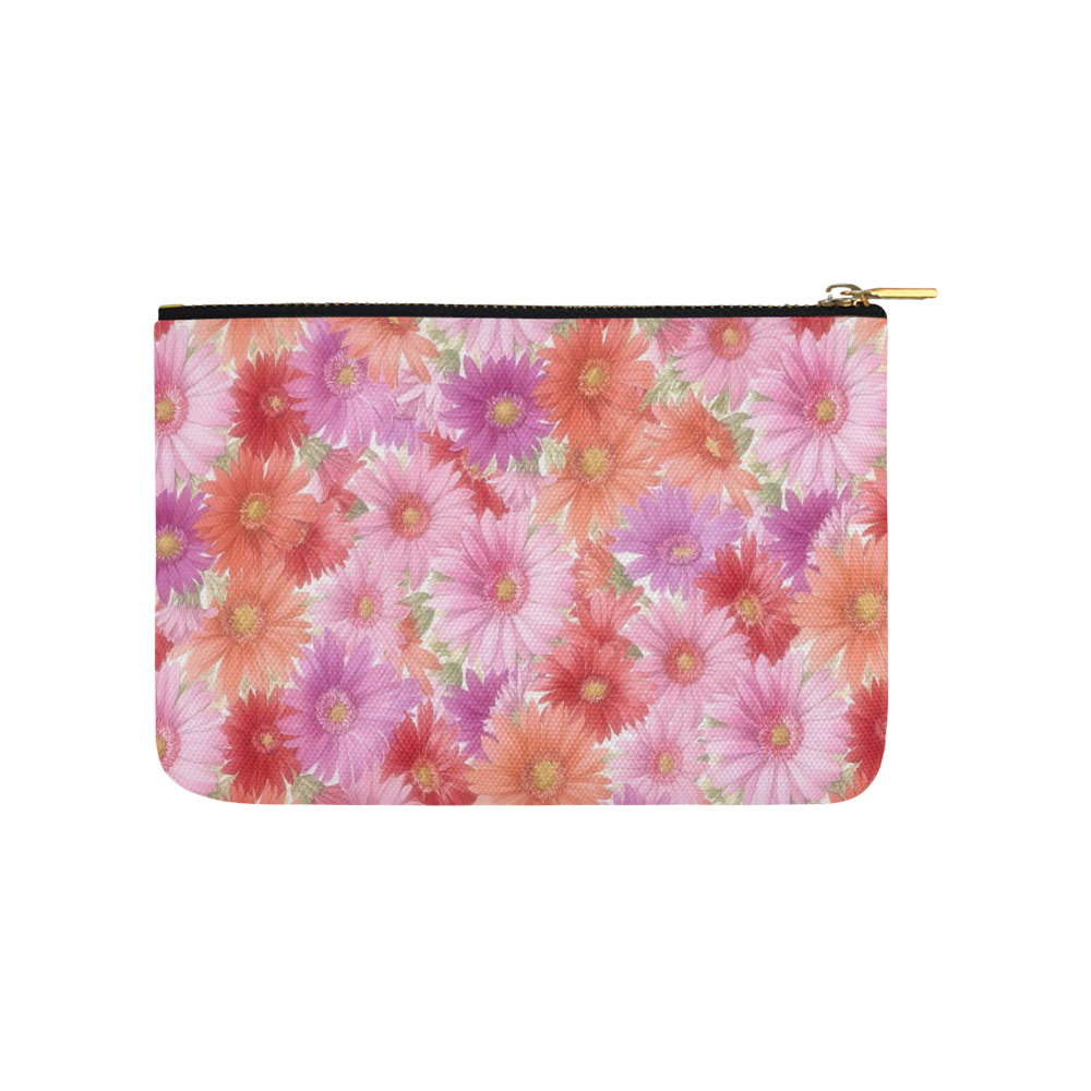 Flowers Galore Carry-All Pouch 9.5''x6''