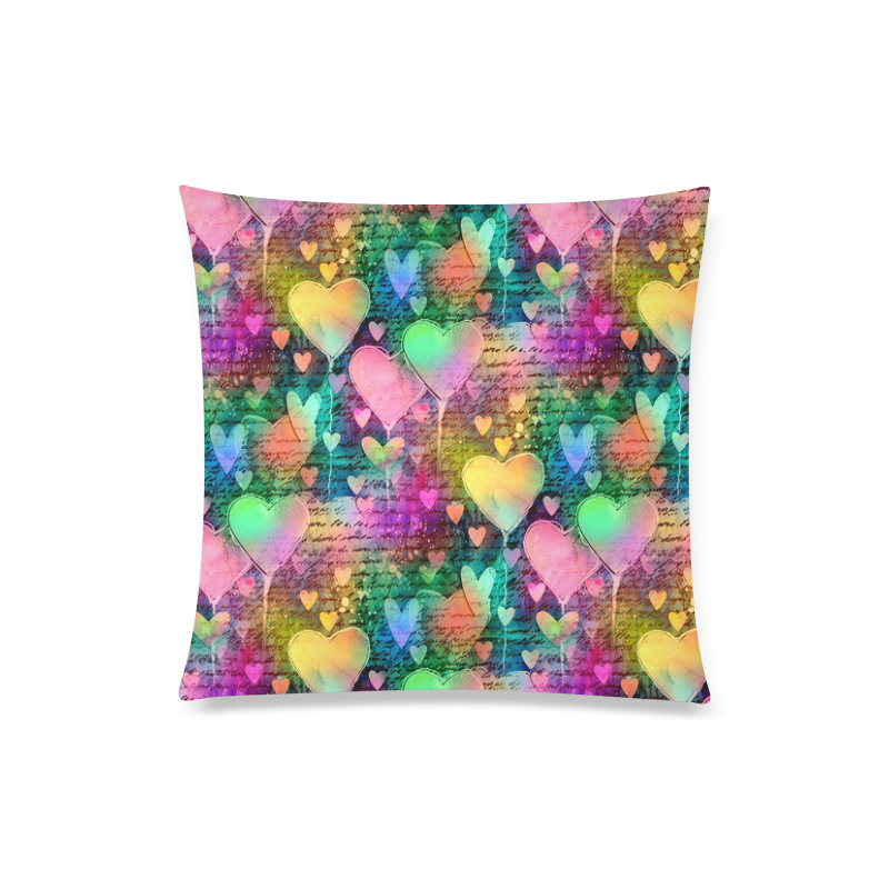 Love Letters Daydream Custom Zippered Pillow Case 20"x20"(Twin Sides)