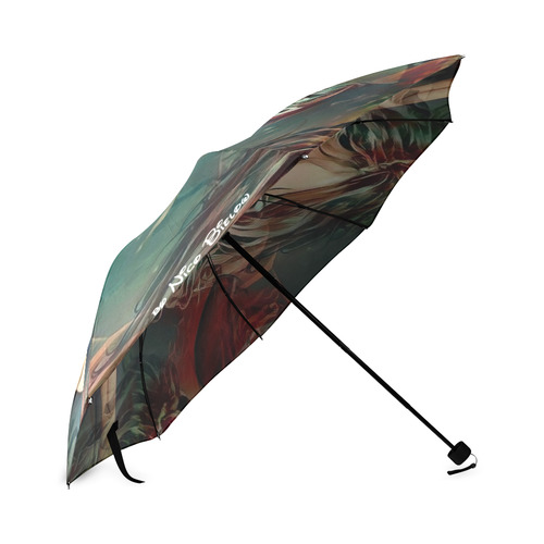 Barbra Popart by Nico Bielow Foldable Umbrella (Model U01)