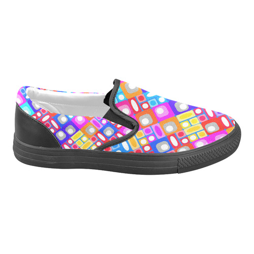 pattern factory 32A by JamColors Women's Unusual Slip-on Canvas Shoes (Model 019)