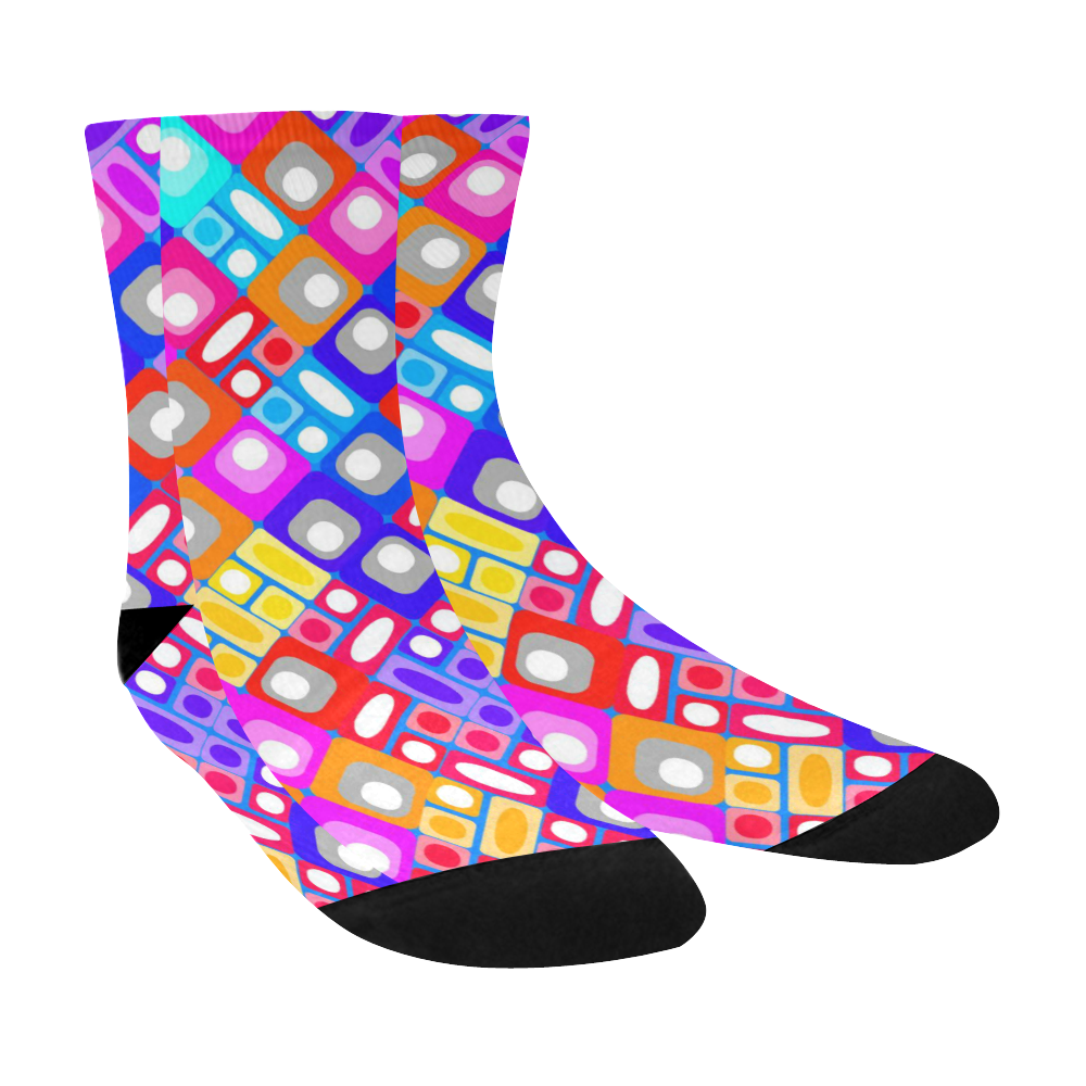 pattern factory 32A by JamColors Crew Socks