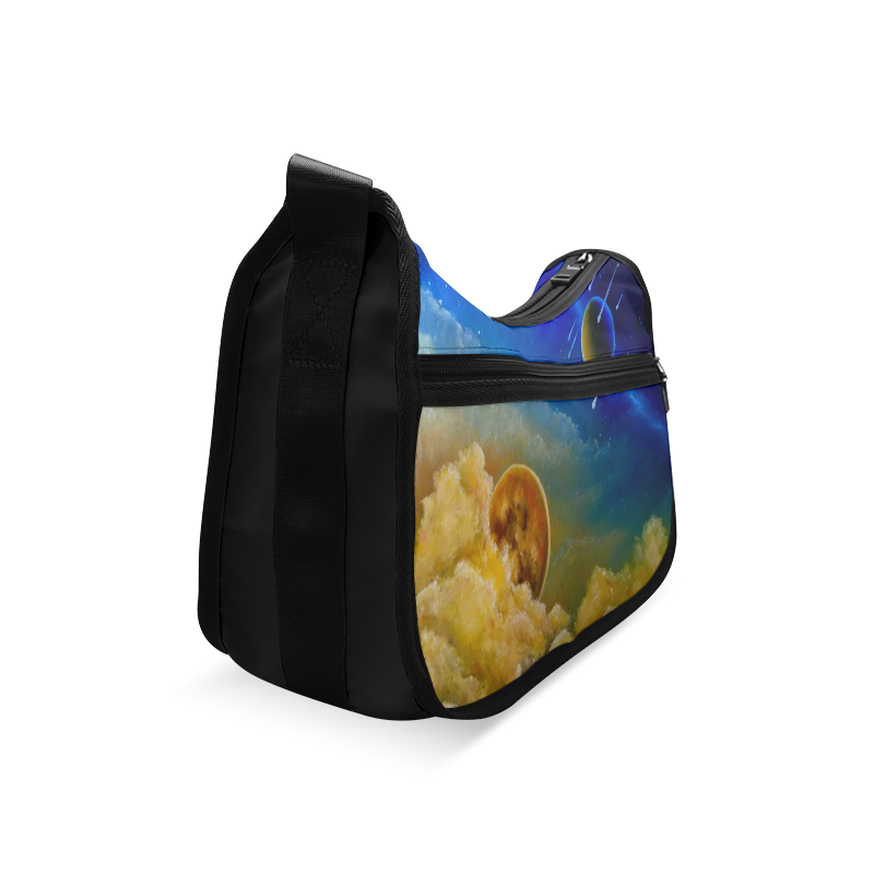 Cosmic Illumination Crossbody Bags (Model 1616)