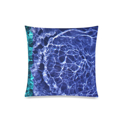Blue Electric Globes Custom Zippered Pillow Case 20"x20"(Twin Sides)