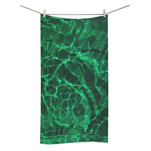the green dive Bath Towel 30"x56"