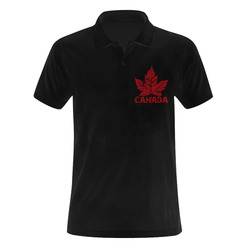 Cool Canada Souvenir Polo Shirts Men's Polo Shirt (Model T24)
