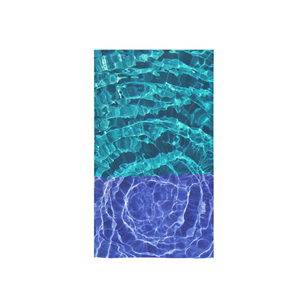 Blue Spiral Custom Towel 16"x28"