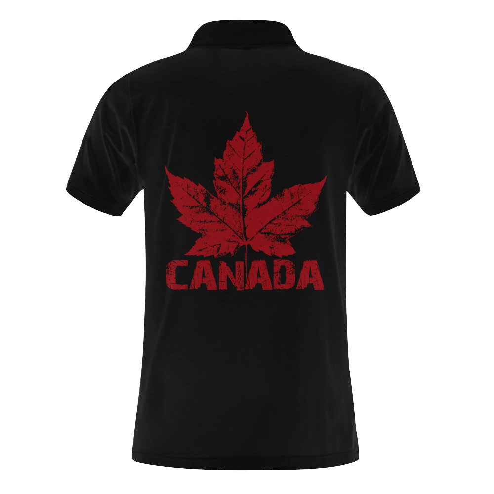 Cool Canada Souvenir Polo Shirts Men's Polo Shirt (Model T24)