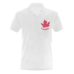 Canada Polo Shirts Canada Golf Shirts Men's Polo Shirt (Model T24)