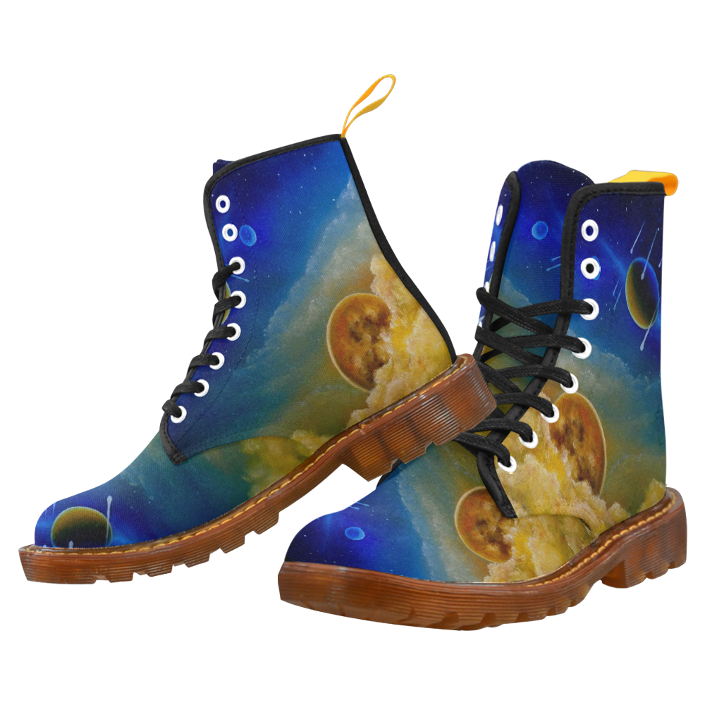 Cosmic Illumination Martin Boots For Men Model 1203H