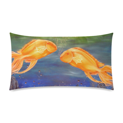 voyagers Rectangle Pillow Case 20"x36"(Twin Sides)