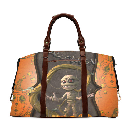 Halloween, funny mummy Classic Travel Bag (Model 1643) Remake
