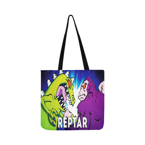 lets fight Reusable Shopping Bag Model 1660 (Two sides)