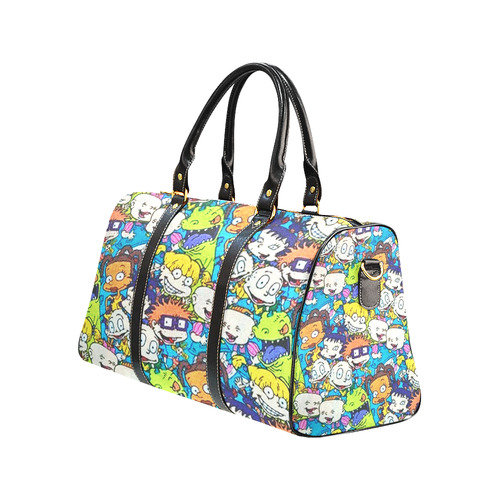 Rugrats pattern New Waterproof Travel Bag/Large (Model 1639)