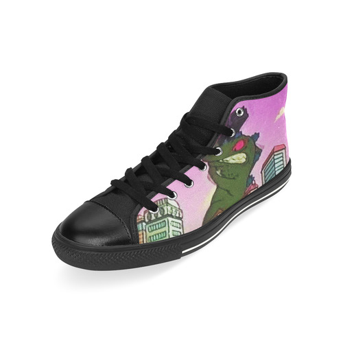 Roar High Top Canvas Shoes for Kid (Model 017)