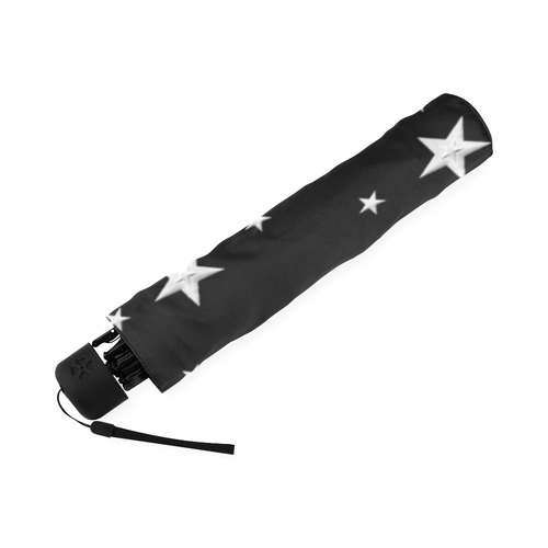 Black & White Stargazer Foldable Umbrella (Model U01)