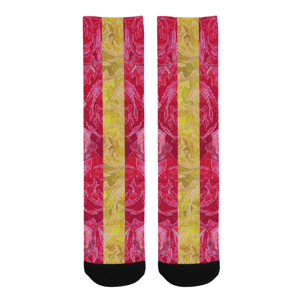 Rose and roses and another rose Trouser Socks
