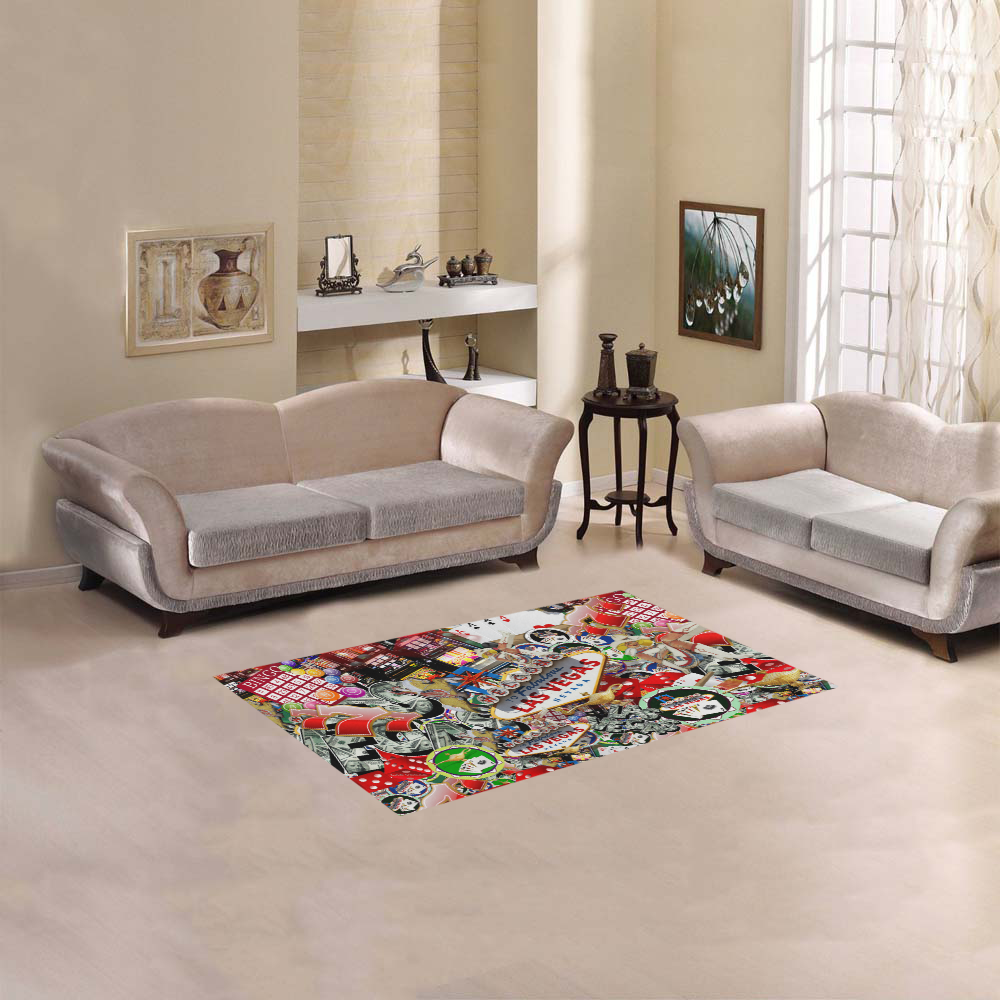 Las Vegas Icons - Gamblers Delight Area Rug 2'7"x 1'8‘’