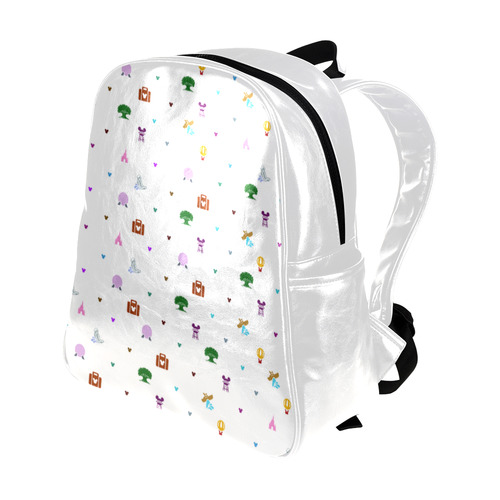 Where Dreams Multi-Pockets Backpack (Model 1636)