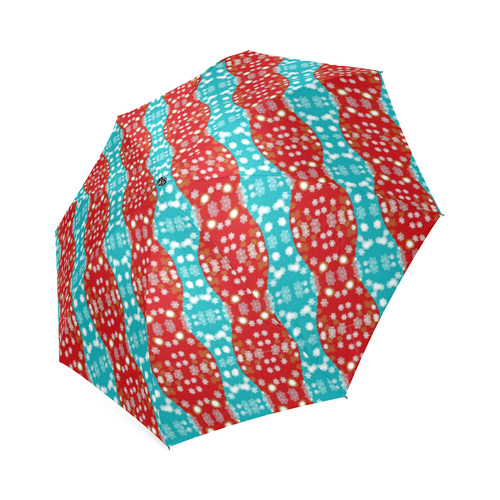 Christmas snowflakes . Foldable Umbrella (Model U01)
