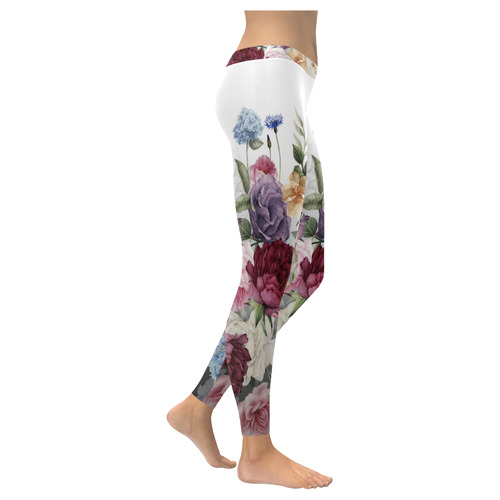 SANDRA Women's Low Rise Leggings (Invisible Stitch) (Model L05)