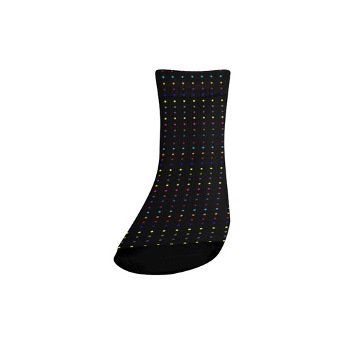 Dots & Colors Modern, Colorful pattern design Quarter Socks